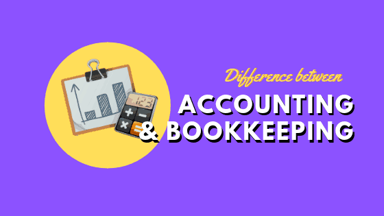 distinction between bookkeeping and accounting